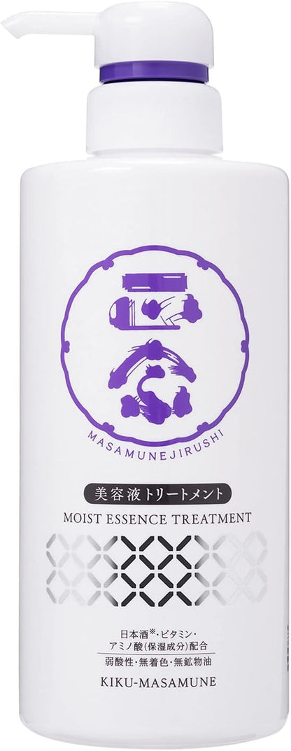 Kikumasamune Sake moist essence shampoo and treatment 480ml - NihonMura