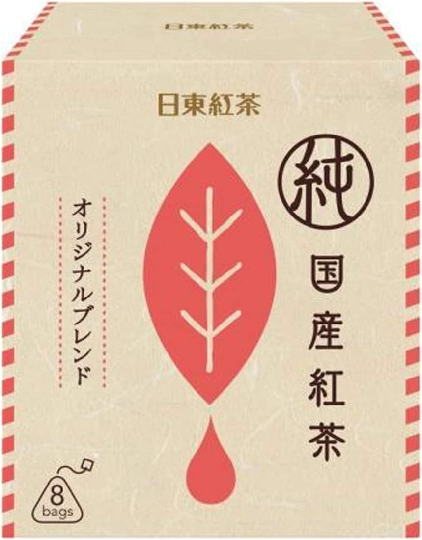 Kocha Pure Domestic Black Tea Original Blend 8P x 2 Packs by Nittoh Tea - NihonMura