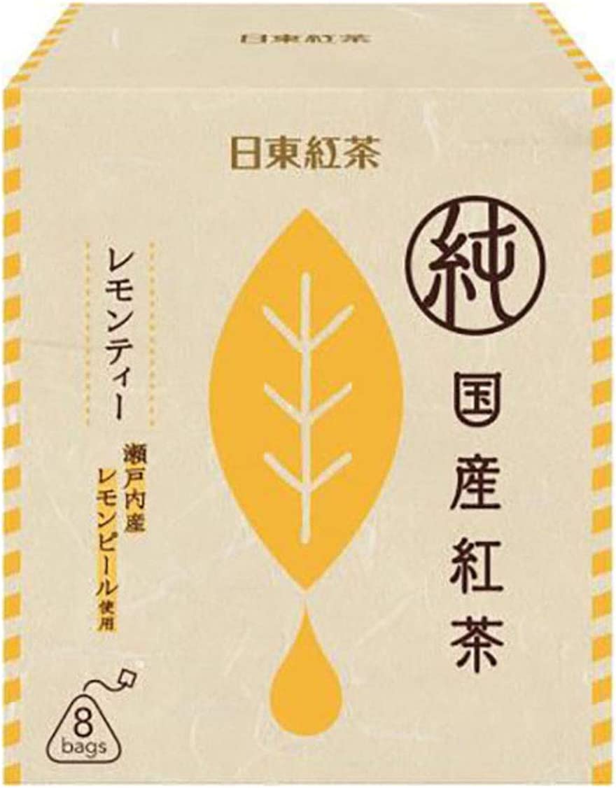 Kocha Pure Domestic Black Tea with Lemon 8P x 2 Packs by Nittoh Tea - NihonMura