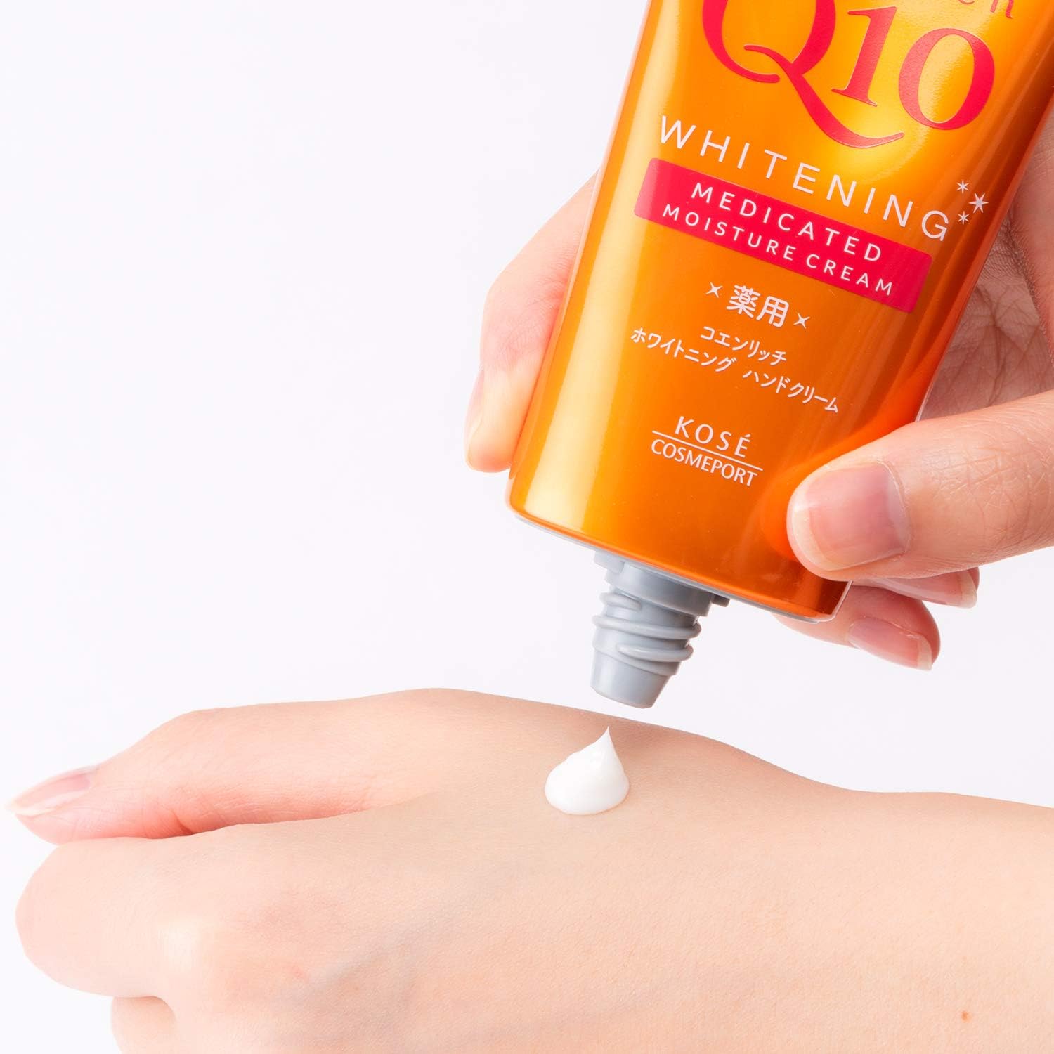 Kose Coen Rich Q10 Medicated Hand Cream 80g - Beauty White - NihonMura