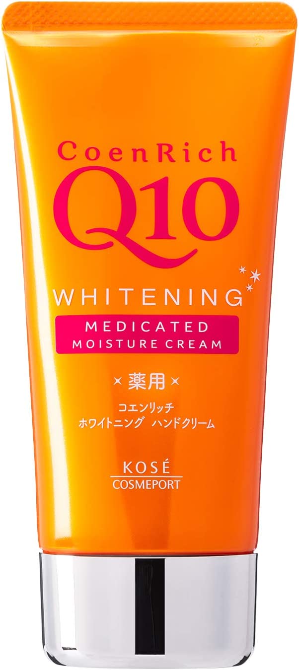 Kose Coen Rich Q10 Medicated Hand Cream 80g - Beauty White - NihonMura