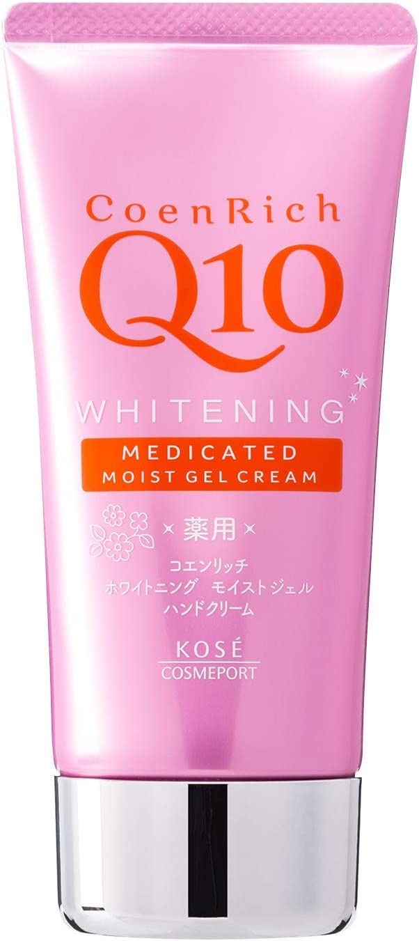 Kose Coen Rich Q10 Medicated Hand Gel 80g - Beauty White - NihonMura