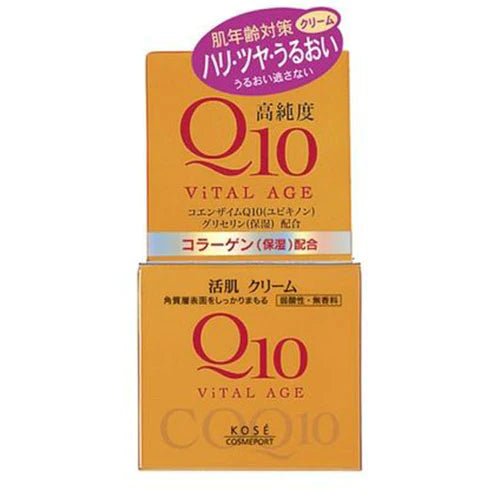 Kose Vital Age Q10 Facial Cream - 40g - NihonMura