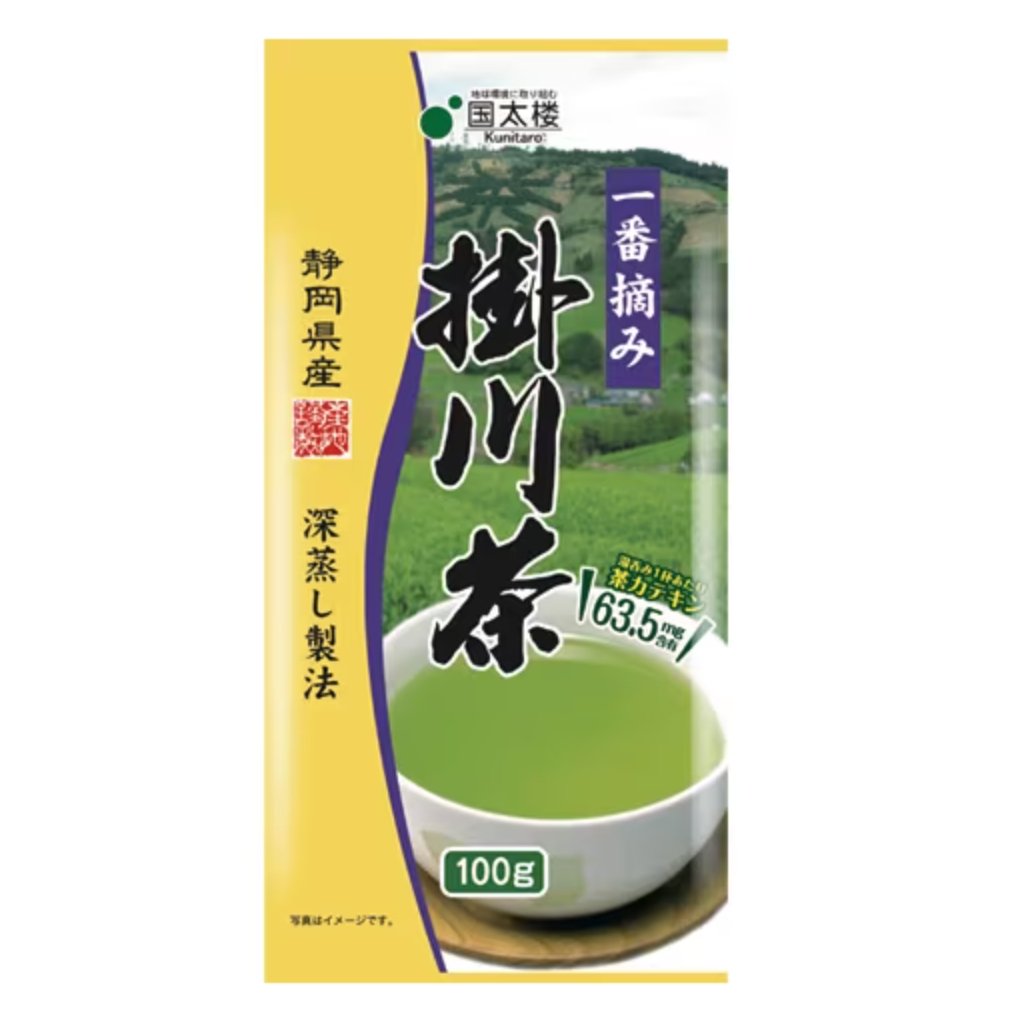 Kunitaro Deep Steamed First Pick Kakegawa Tea 100g - NihonMura