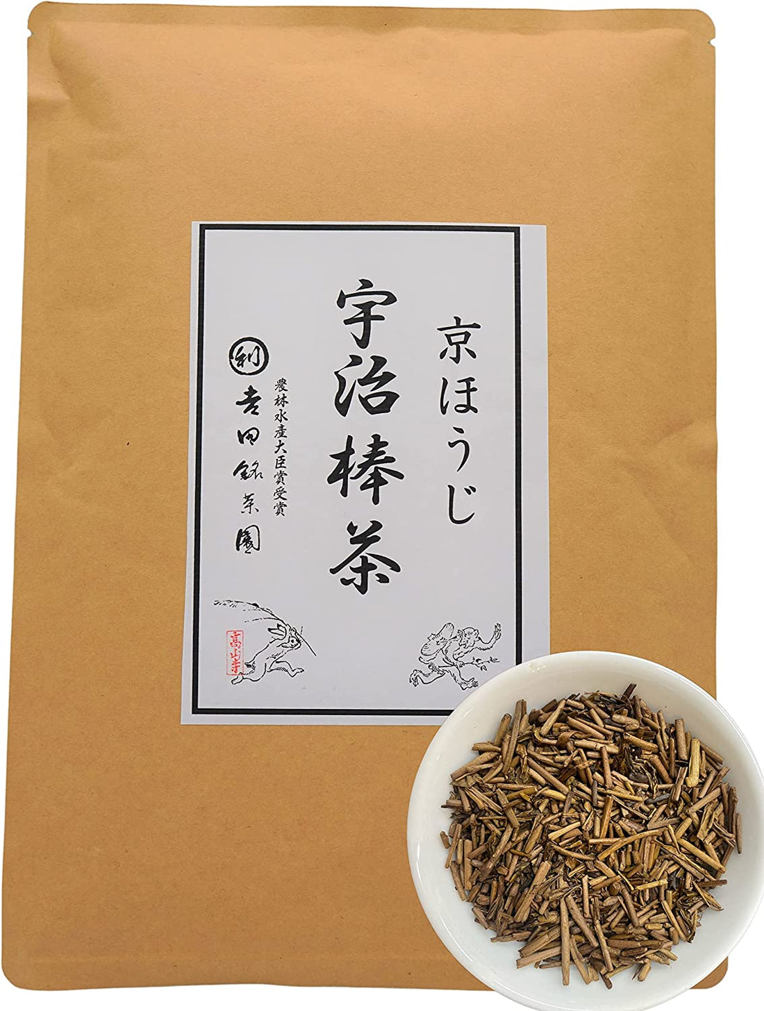Kyoto Uji Hojicha Green Tea Tea Leaves Ujicha 100g by yoshida meichaen - NihonMura