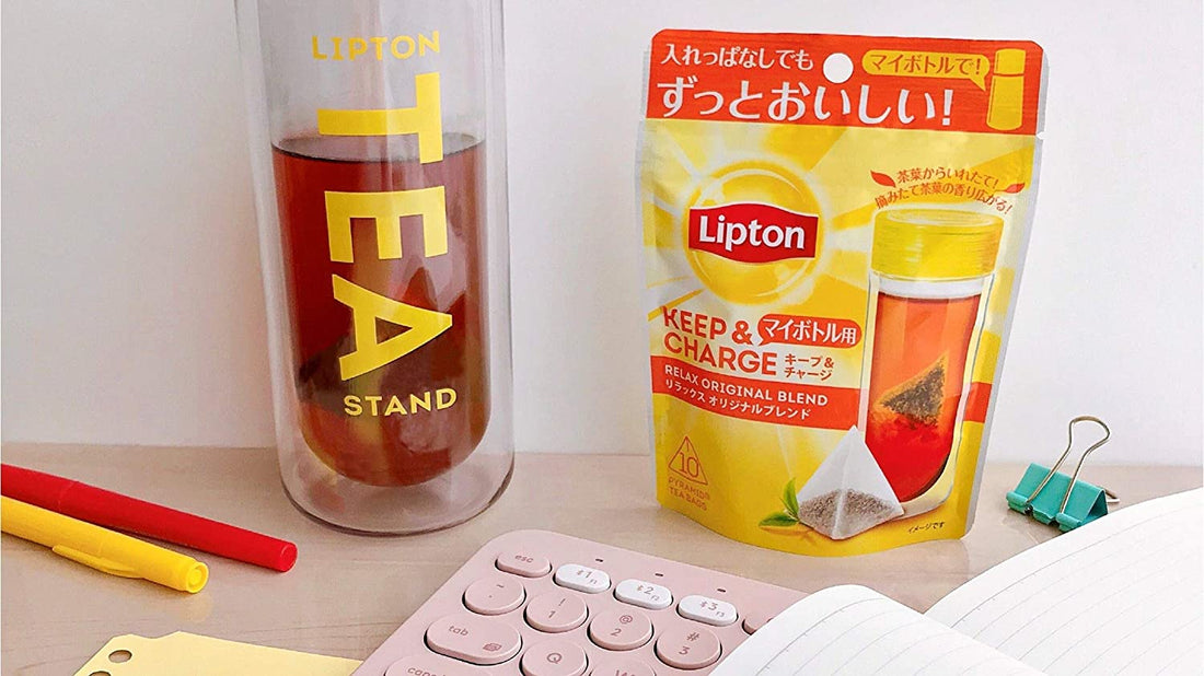 Lipton Keep and Charge Relaxing Original Blend Tea Bags 10P x 6 Bags - NihonMura