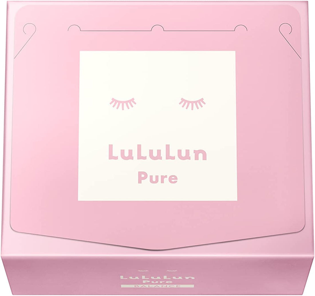 Lululun Face Mask 36pcs - Pink - Balanced moisturizing type - NihonMura