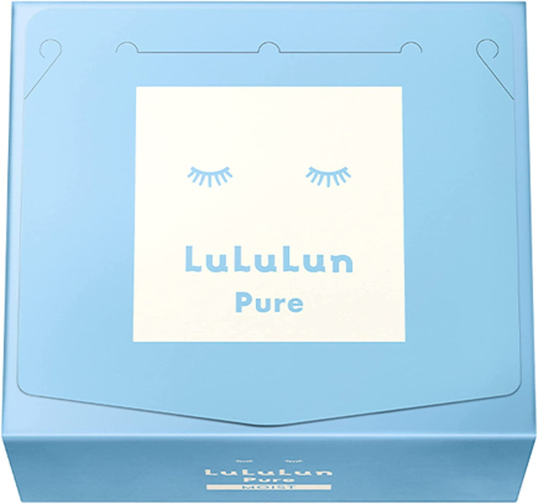 Lululun Face Mask New 32 pcs - Blue - Highly moisturizing type - NihonMura