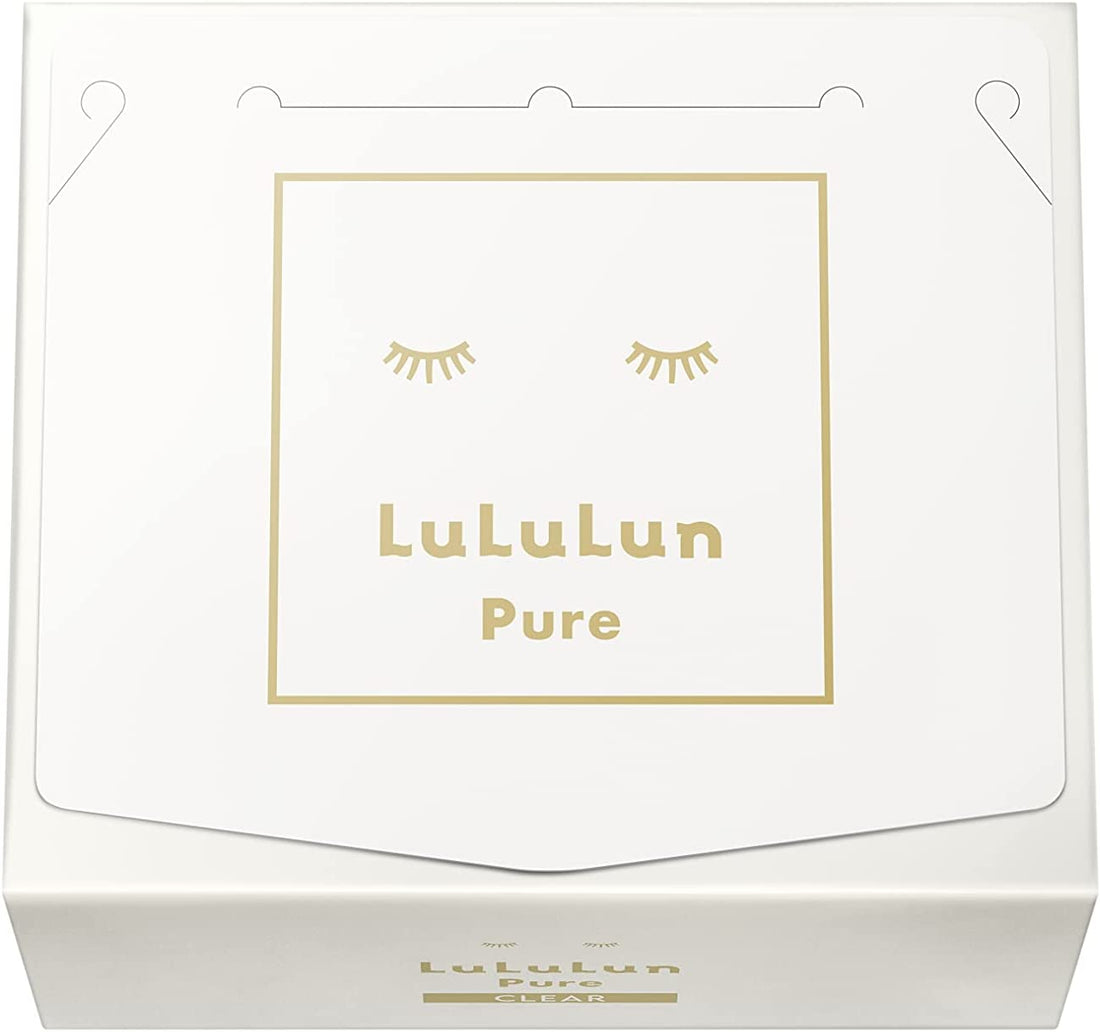 Lululun Face Mask New 32pcs - White - Refreshing transparency type - NihonMura