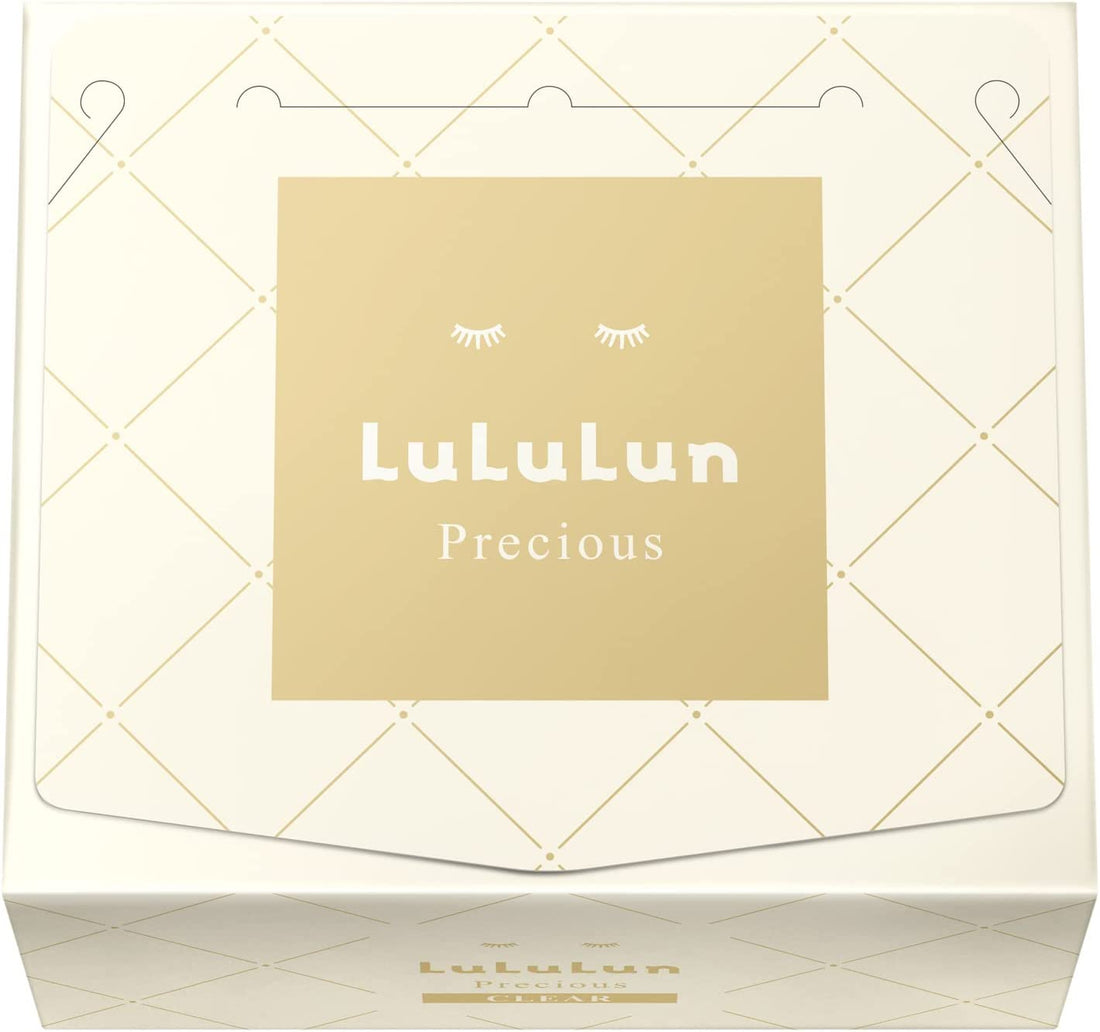 Lululun Precious Face Mask 32pcs Aging Care - White - Thorough transparency type - NihonMura