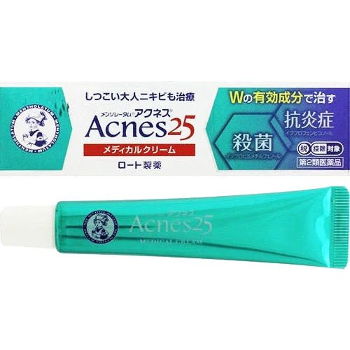 Mentholatum Acnes 25 Medical Cream - 16g - NihonMura