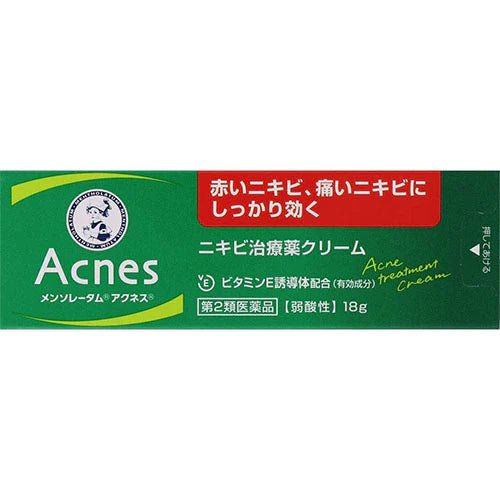 Mentholatum Acnes Cream - 18g - NihonMura