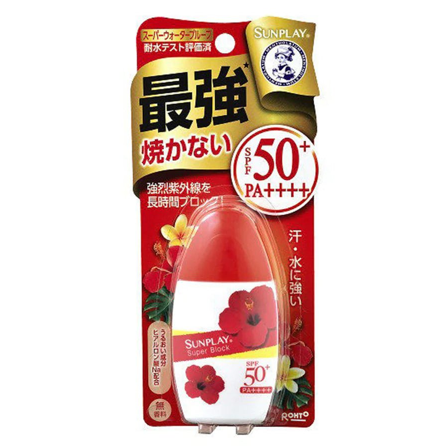 Mentholatum Sunplay Sunscreen 30g - Super Block Alpha - NihonMura