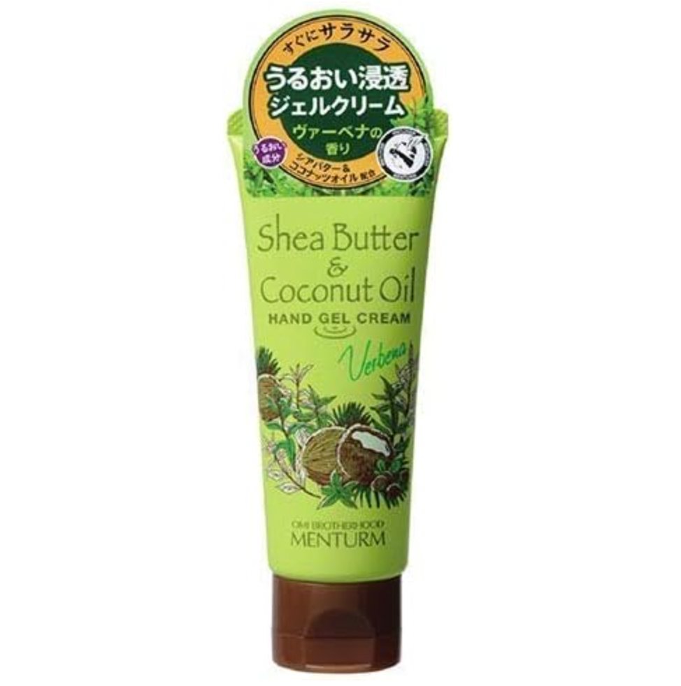 Menturm Shea Coco Hand Gel Cream 75g - Verbena - NihonMura