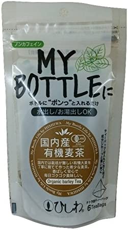 My Bottle Domestic Organic Barley Tea 6 Teabags x 5 Packs - NihonMura