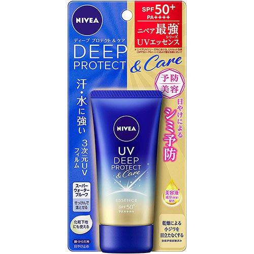 Nivea Deep Protect &amp; Care Essence SPF50+/PA++++ 50g - NihonMura