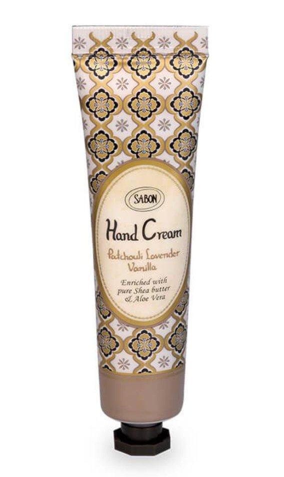 SABON Hand Cream Patchouli Lavender Vanilla (30mL) - NihonMura