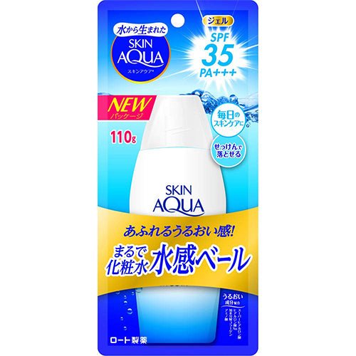 Skin Aqua Rohto Newer Model Super Moisture Gel 110g - SPF35/PA+++ - NihonMura