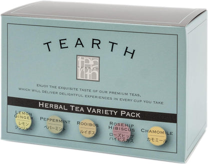 TEARTH Herbal Tea Variety Pack 25 Teabags x 2box - NihonMura