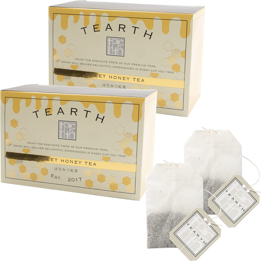 TEARTH Sweet Honey Tea 25 Teabags x 2box - NihonMura