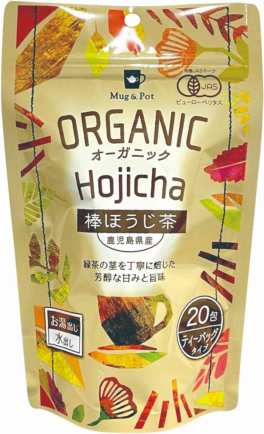 Tokyo Tea Trading Organic Hojicha 20P x 4 Packs by Mug&amp;Pot - NihonMura